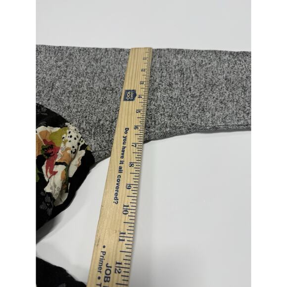 Kut From The Kloth Long Raglan Sleeve Floral Top Blouse Size XXL - Picture 5 of 7